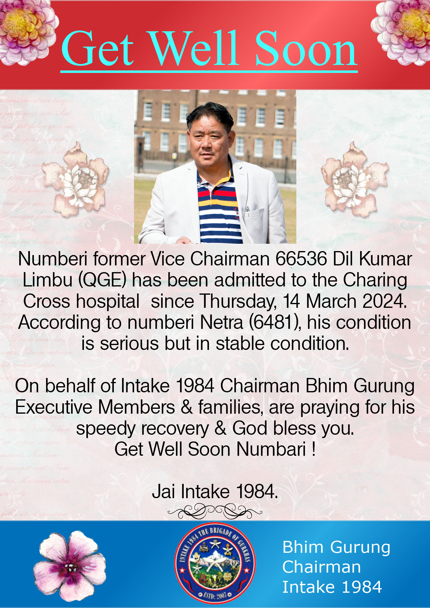 Get well soon - 66536 Dil Kmr Limbu (QGE)
